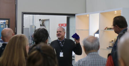 Martin Johnson Presents to ASCM Tour Group 2024