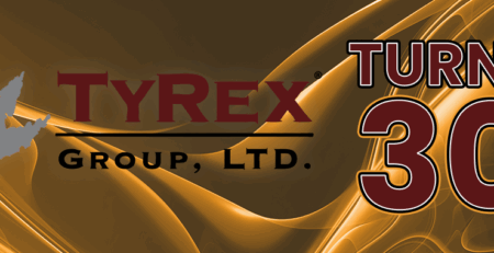TyRex Turns 30 Blog Banner Graphic Template