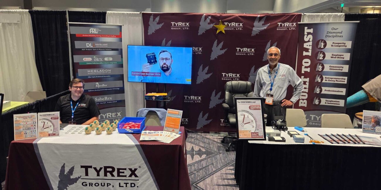 TyRex's Exhibition Booth and TyRex Technology TEAM